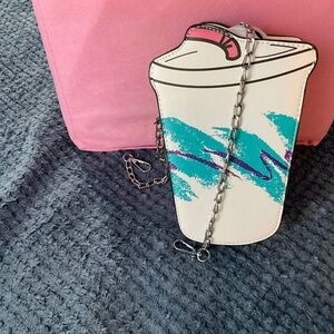 Novelty Take Out Cup Crossbody Bag